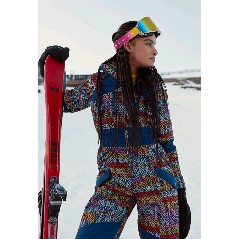 Free People All Prepped Jacquard Ski Suit Size $598 - Picture 5 of 7
